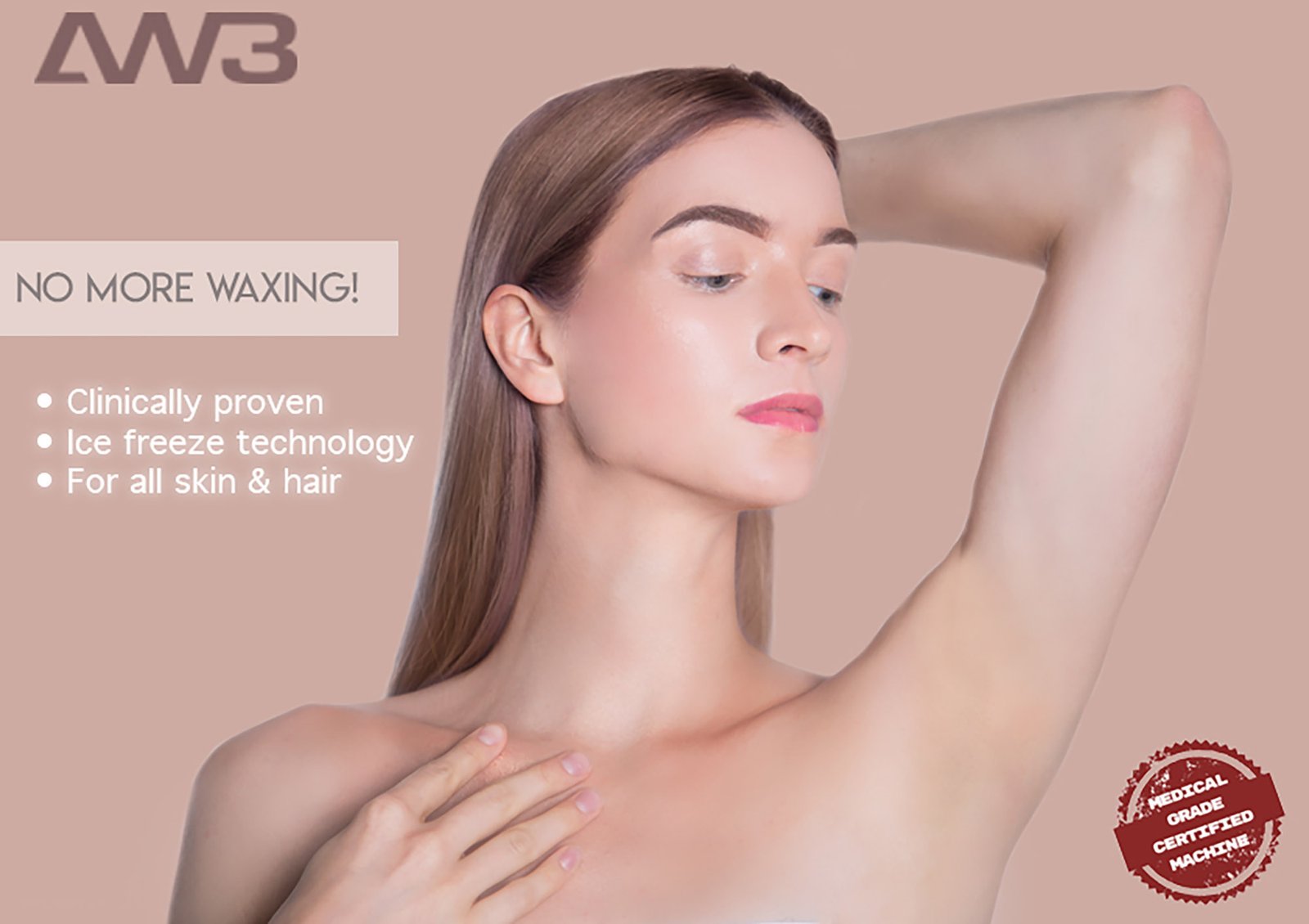 Pain-Free Diode Laser Hair Removal – Crystal Freeze Technology